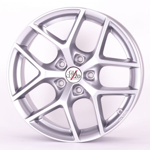 Winterkomplettradsatz Pole-Line Silber-Glanz