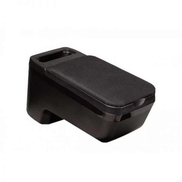 Mittelarmauflage Stoff schwarz