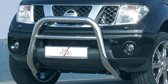 Frontschutzbügel Nissan Navara D40 ab 2010 76 mm Edelstahl
