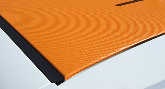 Dachfolierung Orange-Carbon