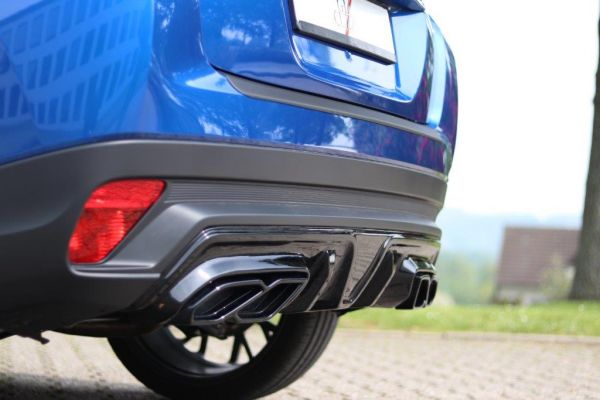 Heckdiffusor MMC Eclipse Cross 4 Rohr- Trapezoptik