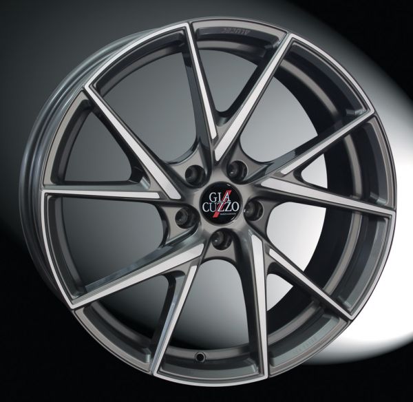 Leichtmetallfelge Hip-Line Metallic-Platinum, Poliert 19 Zoll
