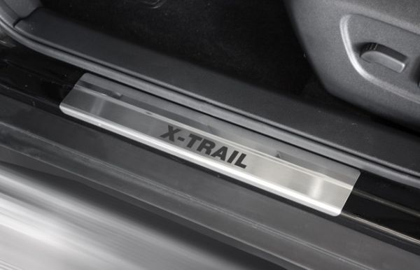 Einstiegsleisten Edelstahl "klassik" X-Trail T33