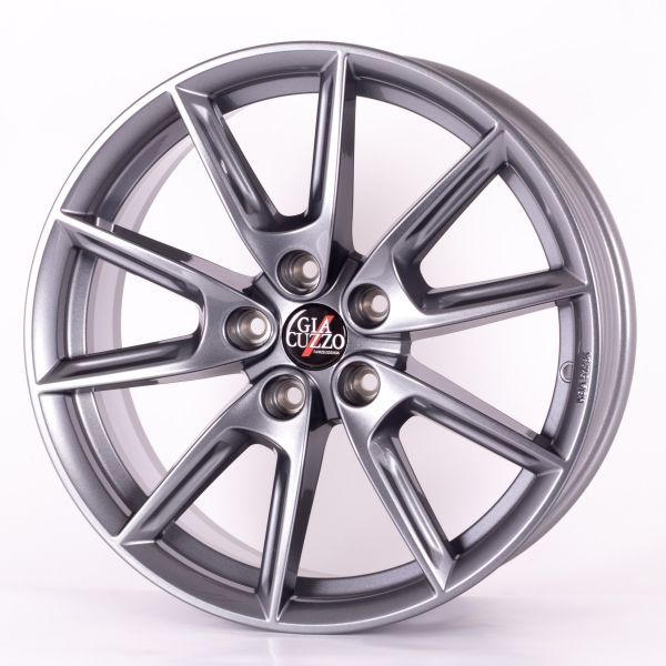 Winterkomplettradsatz Element-Line Grey-Glossy