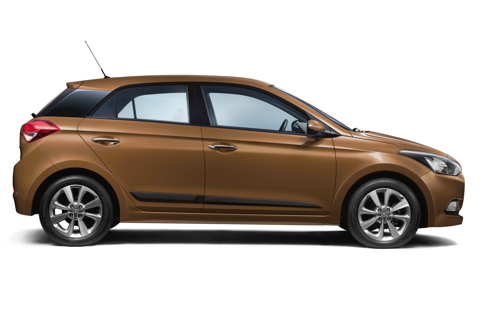 Türschutzleistenset 4tlg. Hyundai I20 5Türer ab 2014 Mattschwarz