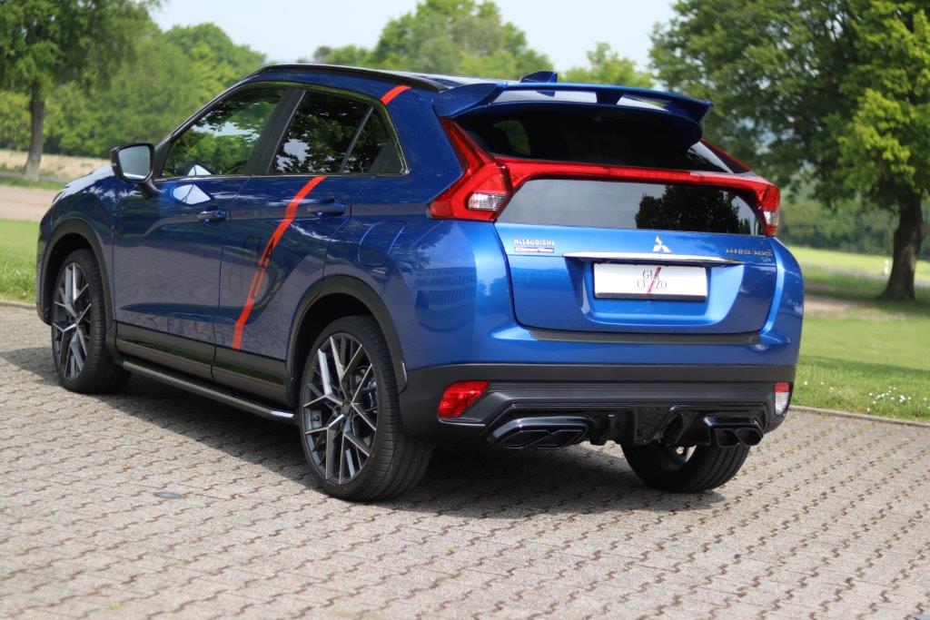 Eclipse Cross Styling Heckschürze Silber