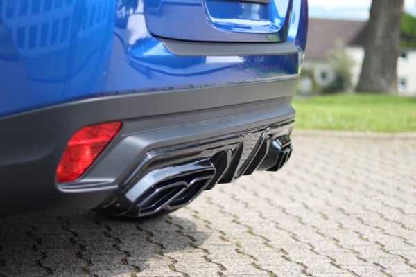 Heckdiffusor MMC Eclipse Cross 4 Rohr- Trapezoptik