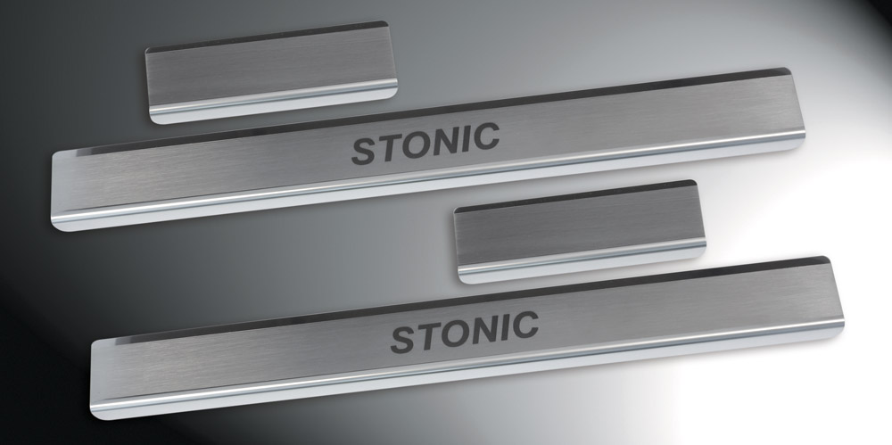 Einstiegsleisten-Set 4-tlg. Edelstahl poliert Kia Stonic