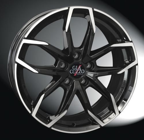 summer complete wheel set Lucca-Line Black-Polished