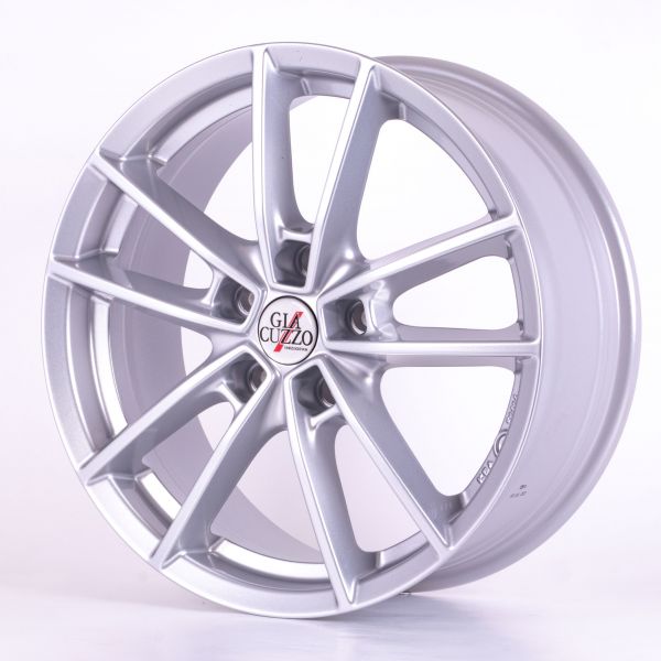 Winter-Komplettradsatz Double-Line Silber-Glanz