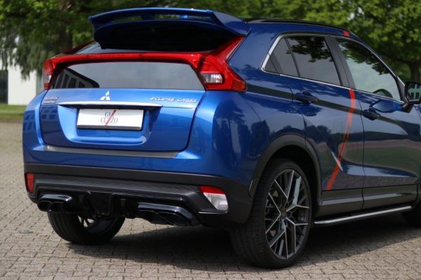 Heckdiffusor MMC Eclipse Cross 4 Rohr- Trapezoptik