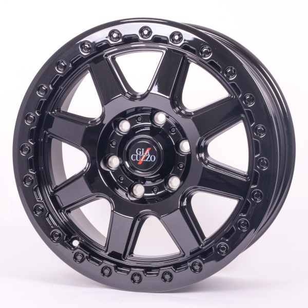 Allwetterkomplettradsatz Rock-Line Schwarz-Glanz