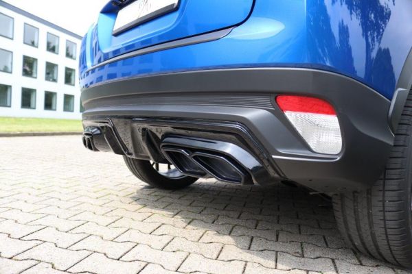 Heckdiffusor MMC Eclipse Cross 4 Rohr- Trapezoptik