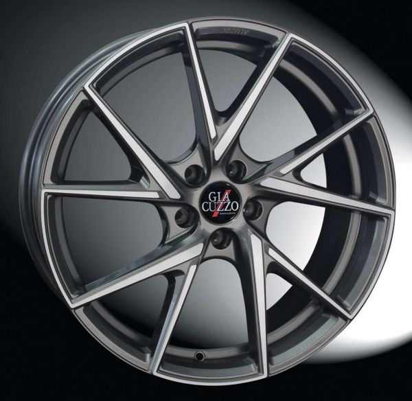 Sommerkomplettradsatz Hip-Line Metallic-Platinum- Poliert