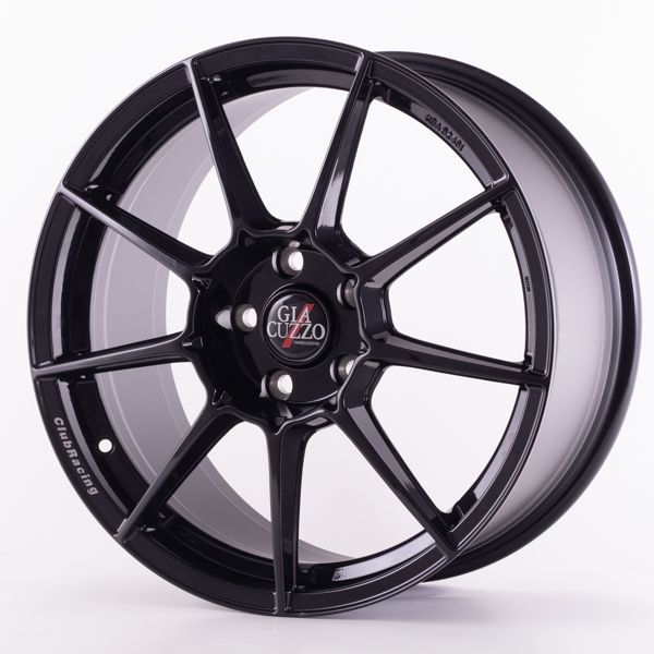 Sommerkomplettradsatz Racing-Line Schwarz-Glanz