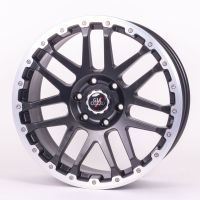 Allwetterkomplettradsatz Heavy-Line Schwarz-Matt-Poliert Allwetterkomplettradsatz Heavy-Line Schwarz-Matt-Poliert