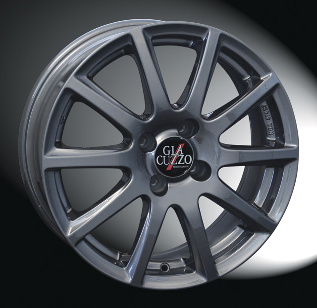 Winterkomplettradsatz Milano-Line Titan-Grey